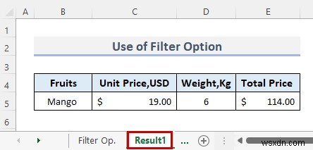 Sao chép hàng từ trang tính này sang trang tính khác dựa trên tiêu chí trong Excel