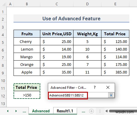 Sao chép hàng từ trang tính này sang trang tính khác dựa trên tiêu chí trong Excel