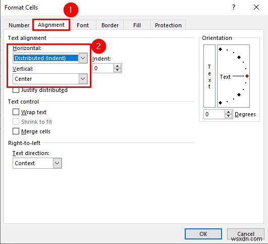 Cách tách một ô thành một nửa trong Excel