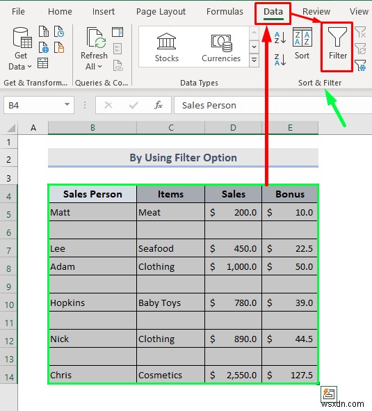 Xóa hàng trống trong Excel (8 phương pháp phù hợp)