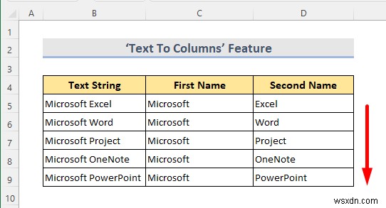 Cách tách một cột thành nhiều cột trong Excel (7 cách dễ dàng)