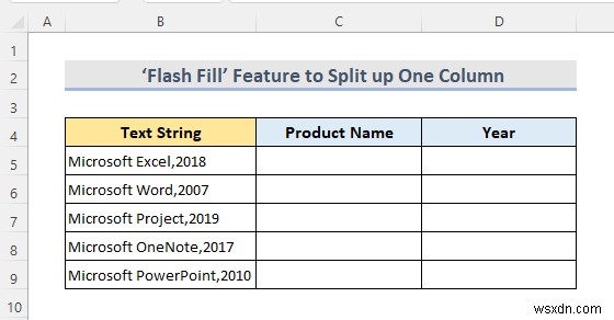 Cách tách một cột thành nhiều cột trong Excel (7 cách dễ dàng)