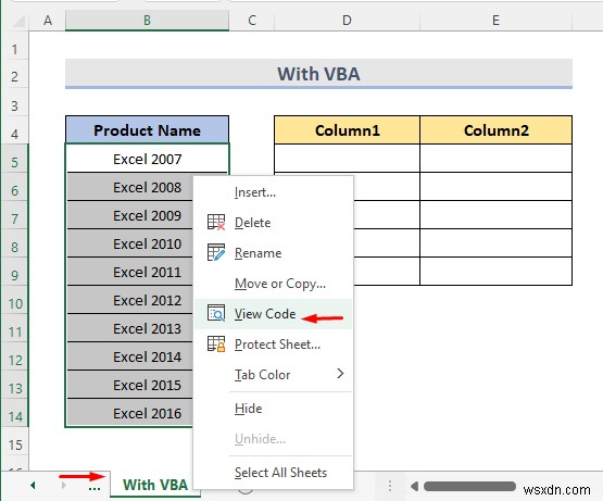 Cách tách một cột thành nhiều cột trong Excel (7 cách dễ dàng)