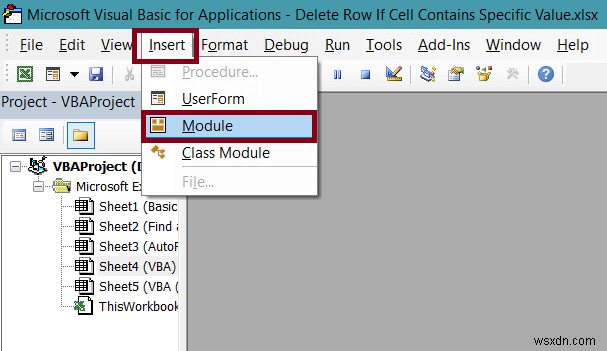 Xóa hàng nếu ô chứa giá trị cụ thể trong Excel (3 phương pháp)