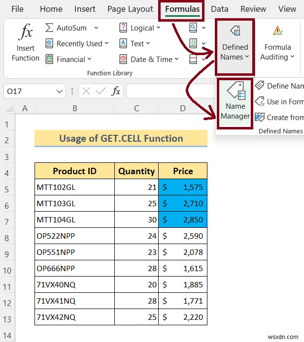 Cách tính tổng các ô có màu trong Excel (4 cách)