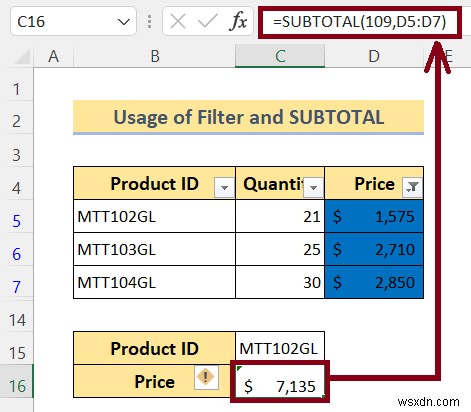 Cách tính tổng các ô có màu trong Excel (4 cách)