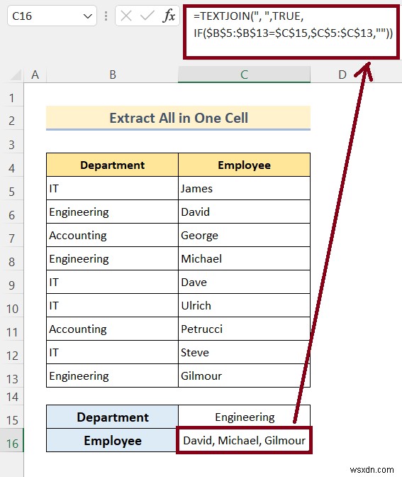 Cách VLOOKUP và trả về nhiều giá trị trong Excel (8 phương pháp)
