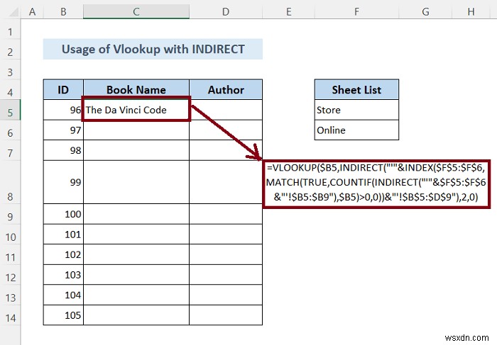 Cách tra cứu trên nhiều trang tính trong Excel (3 phương pháp)