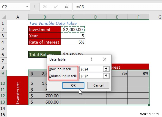 Cách tạo bảng dữ liệu trong Excel (5 phương pháp dễ nhất)