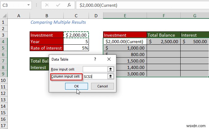 Cách tạo bảng dữ liệu trong Excel (5 phương pháp dễ nhất)