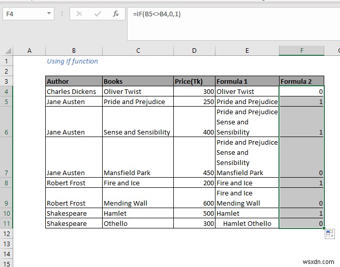 Cách hợp nhất hàng trong Excel dựa trên tiêu chí (Cách dễ nhất)