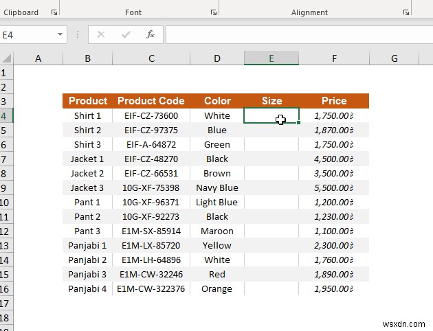 Cách chèn cột trong Excel (5 phương pháp nhanh)