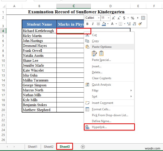 Cách liên kết một bảng trong Excel với một trang tính khác (2 cách dễ dàng)