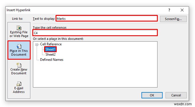 Cách thêm siêu liên kết vào trang tính khác trong Excel (2 cách dễ dàng)