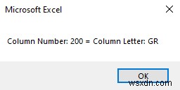 VBA để chuyển đổi số cột thành chữ cái trong Excel (3 phương pháp)