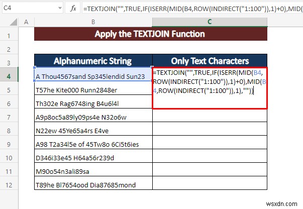 Cách xóa các ký tự số khỏi ô trong Excel (5 phương pháp)