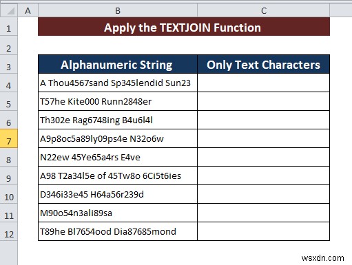 Cách xóa các ký tự số khỏi ô trong Excel (5 phương pháp)