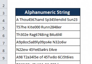 Cách xóa các ký tự số khỏi ô trong Excel (5 phương pháp)