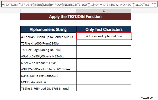 Cách xóa các ký tự số khỏi ô trong Excel (5 phương pháp)