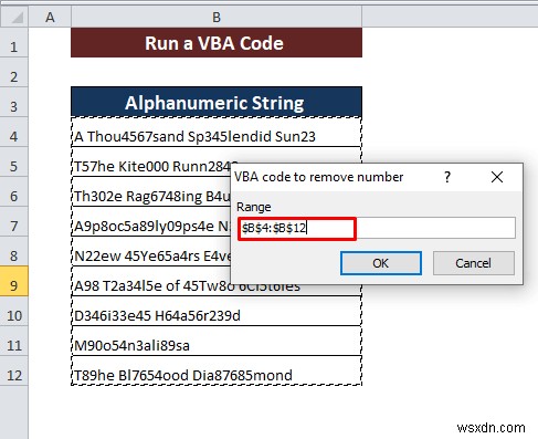 Cách xóa các ký tự số khỏi ô trong Excel (5 phương pháp)