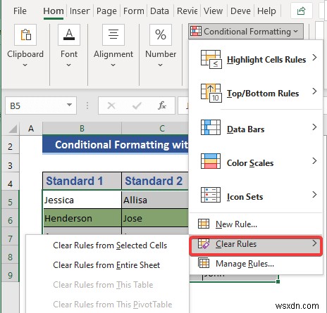 Cách đánh dấu ô trống trong Excel (4 cách hiệu quả)