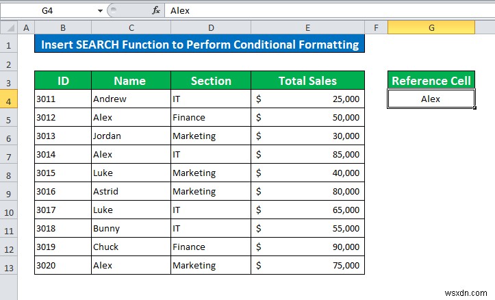 Định dạng có điều kiện dựa trên một ô khác trong Excel (6 phương pháp)