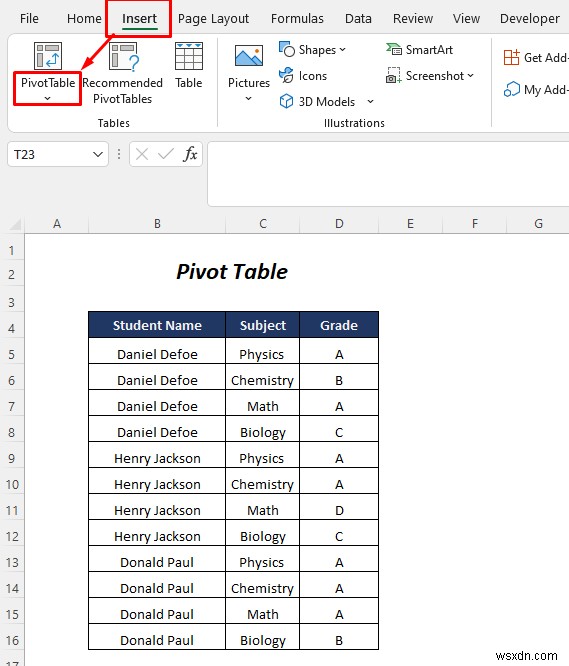 Cách chia trang tính Excel thành nhiều trang tính dựa trên giá trị cột