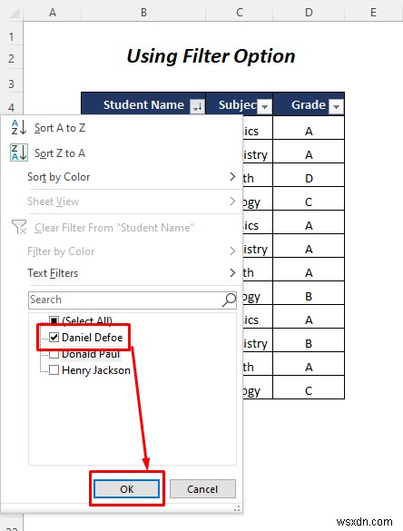 Cách chia trang tính Excel thành nhiều trang tính dựa trên giá trị cột