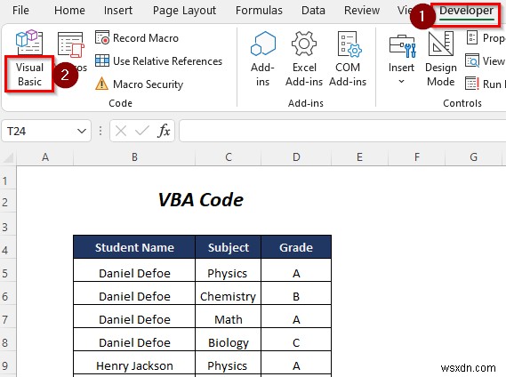 Cách chia trang tính Excel thành nhiều trang tính dựa trên giá trị cột