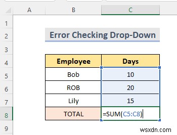 Cách tìm tham chiếu hình tròn trong Excel (2 thủ thuật dễ dàng)