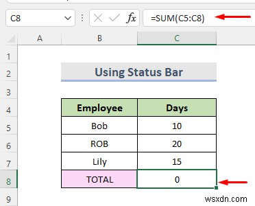 Cách tìm tham chiếu hình tròn trong Excel (2 thủ thuật dễ dàng)