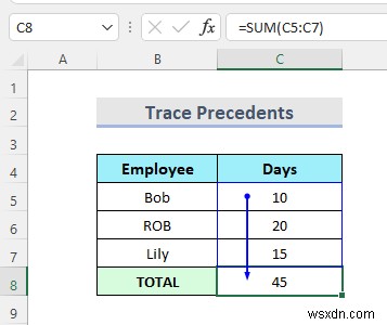 Cách tìm tham chiếu hình tròn trong Excel (2 thủ thuật dễ dàng)