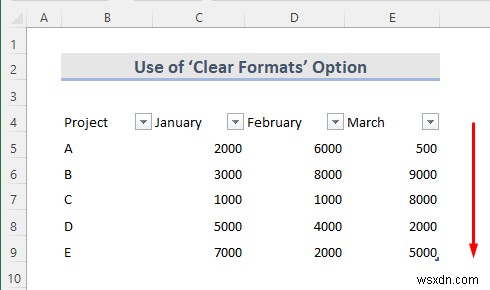 Cách xóa bảng trong Excel (6 phương pháp)