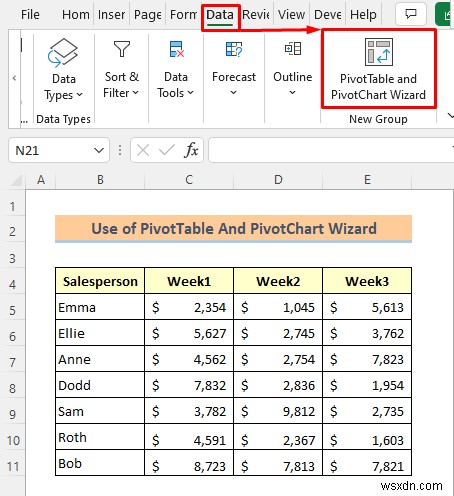 Cách chuyển đổi bảng thành danh sách trong Excel (3 cách nhanh)