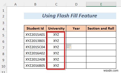 Cách chia chuỗi theo độ dài trong Excel (8 cách)