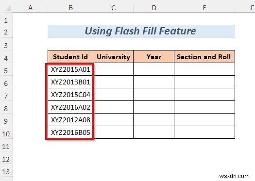 Cách chia chuỗi theo độ dài trong Excel (8 cách)