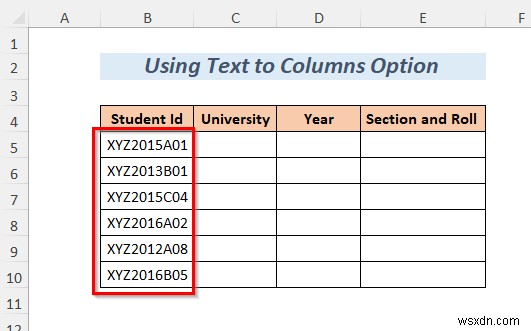 Cách chia chuỗi theo độ dài trong Excel (8 cách)