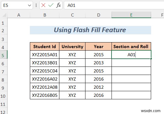 Cách chia chuỗi theo độ dài trong Excel (8 cách)