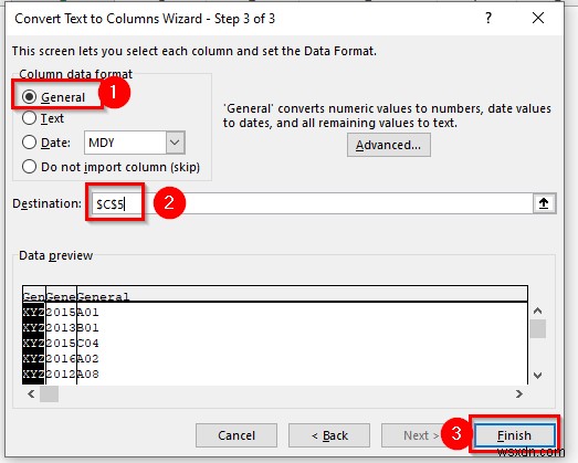 Cách chia chuỗi theo độ dài trong Excel (8 cách)