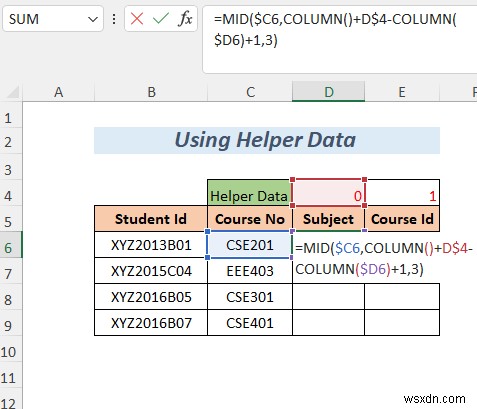 Cách chia chuỗi theo độ dài trong Excel (8 cách)