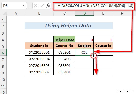 Cách chia chuỗi theo độ dài trong Excel (8 cách)