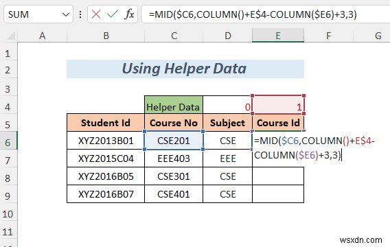 Cách chia chuỗi theo độ dài trong Excel (8 cách)