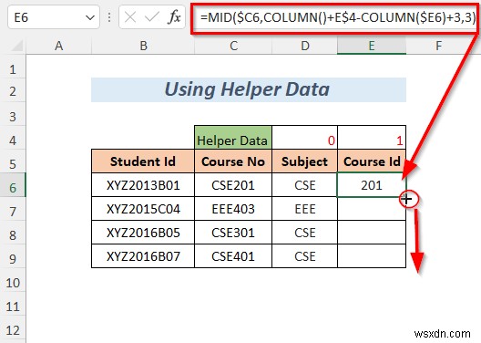 Cách chia chuỗi theo độ dài trong Excel (8 cách)