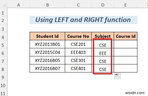 Cách chia chuỗi theo độ dài trong Excel (8 cách)