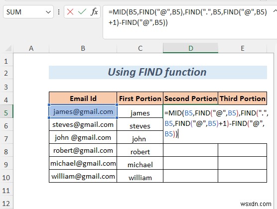 Cách chia chuỗi theo độ dài trong Excel (8 cách)