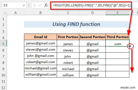 Cách chia chuỗi theo độ dài trong Excel (8 cách)