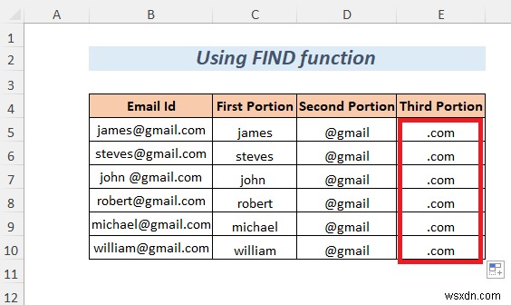 Cách chia chuỗi theo độ dài trong Excel (8 cách)