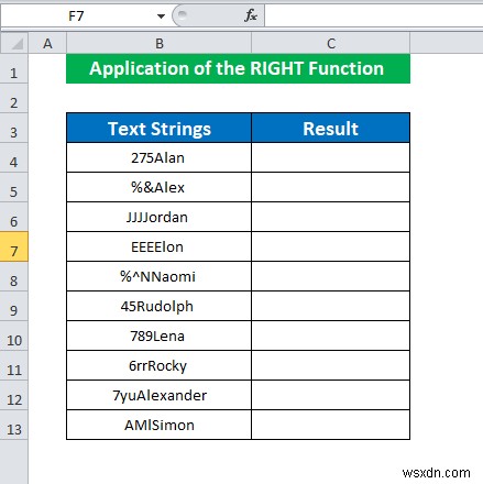 Cách xóa 3 ký tự đầu tiên trong Excel (4 phương pháp)