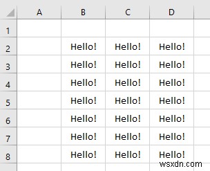 VBA để sử dụng phạm vi dựa trên số cột trong Excel (4 phương pháp)