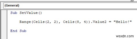 VBA để sử dụng phạm vi dựa trên số cột trong Excel (4 phương pháp)